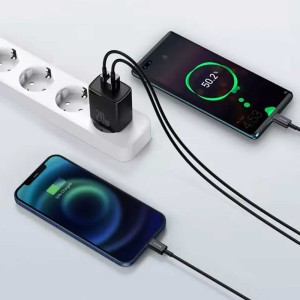 شارژر دیواری فست شارژ باسئوس مدل Compact Quick توان 20 وات